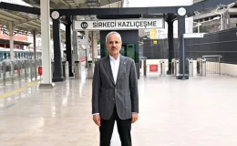 Ulaştırma ve Altyapı Bakanı Abdulkadir Uraloğlu, Sirkeci-Kazlıçeşme Raylı Sistem ve Yaya Odaklı Yeni Nesil Ulaşım Projesi’ni inceledi
