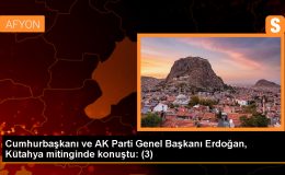 Cumhurbaşkanı Erdoğan: Eskişehir-Antalya Hızlı Tren Hattı’nda Kütahya da duraklardan biri olacak