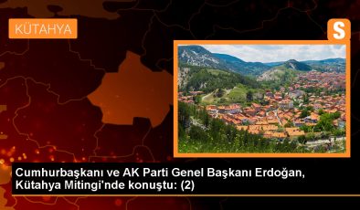 Erdoğan: Hayat pahalılığıyla mücadele için güçlü bir program uyguluyoruz
