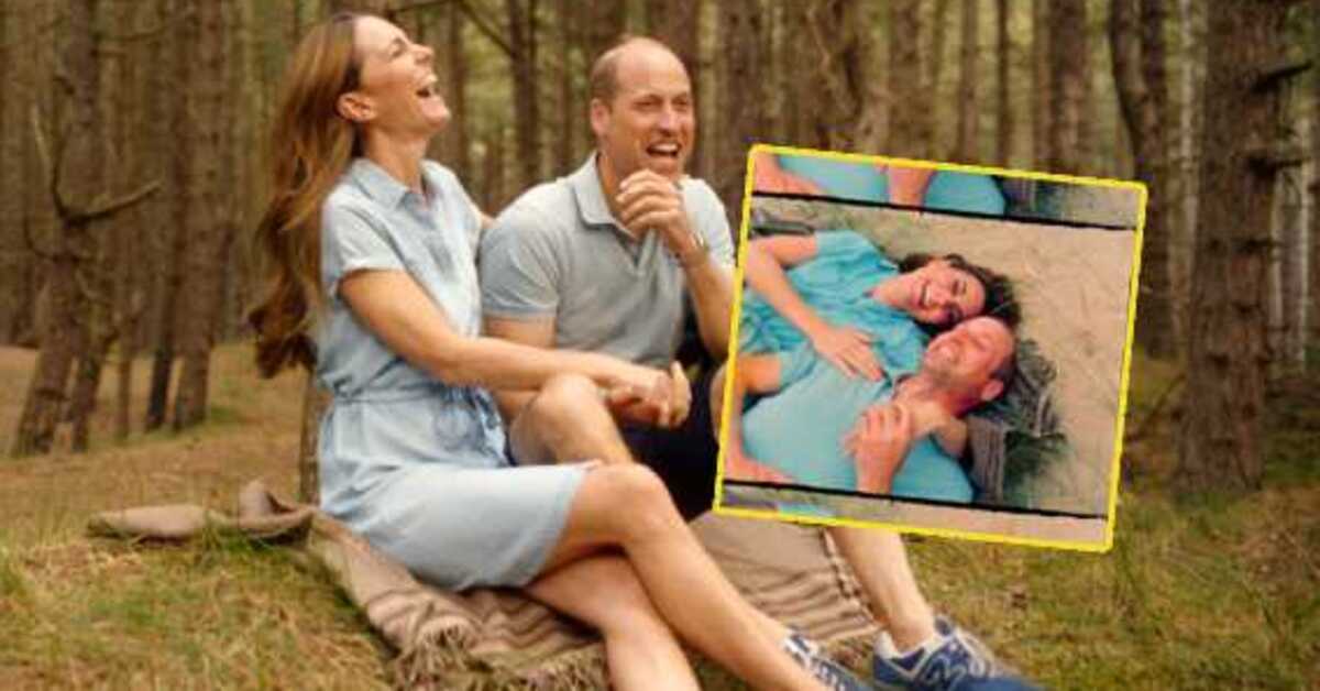 Prenses Kate Middleton ve Prens William ilk kez kameralar önünde aşka geldi