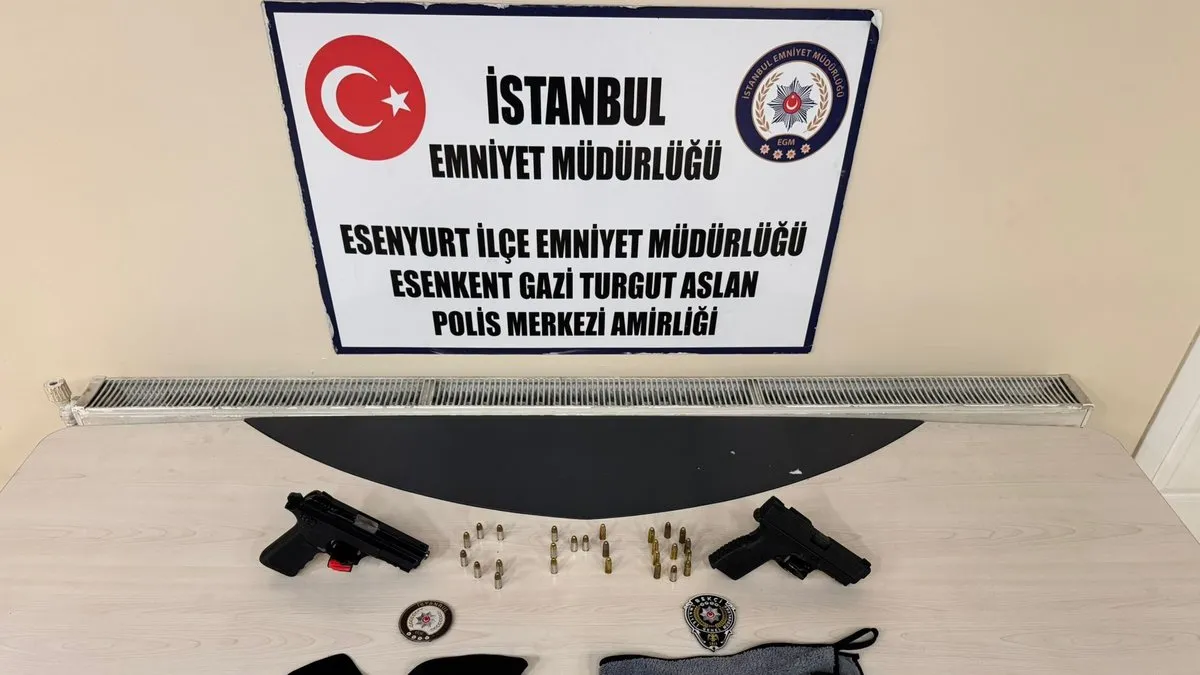 Ruhsatsız silahla yakalanan 2 şüpheli hakkında mahkemeden örnek karar