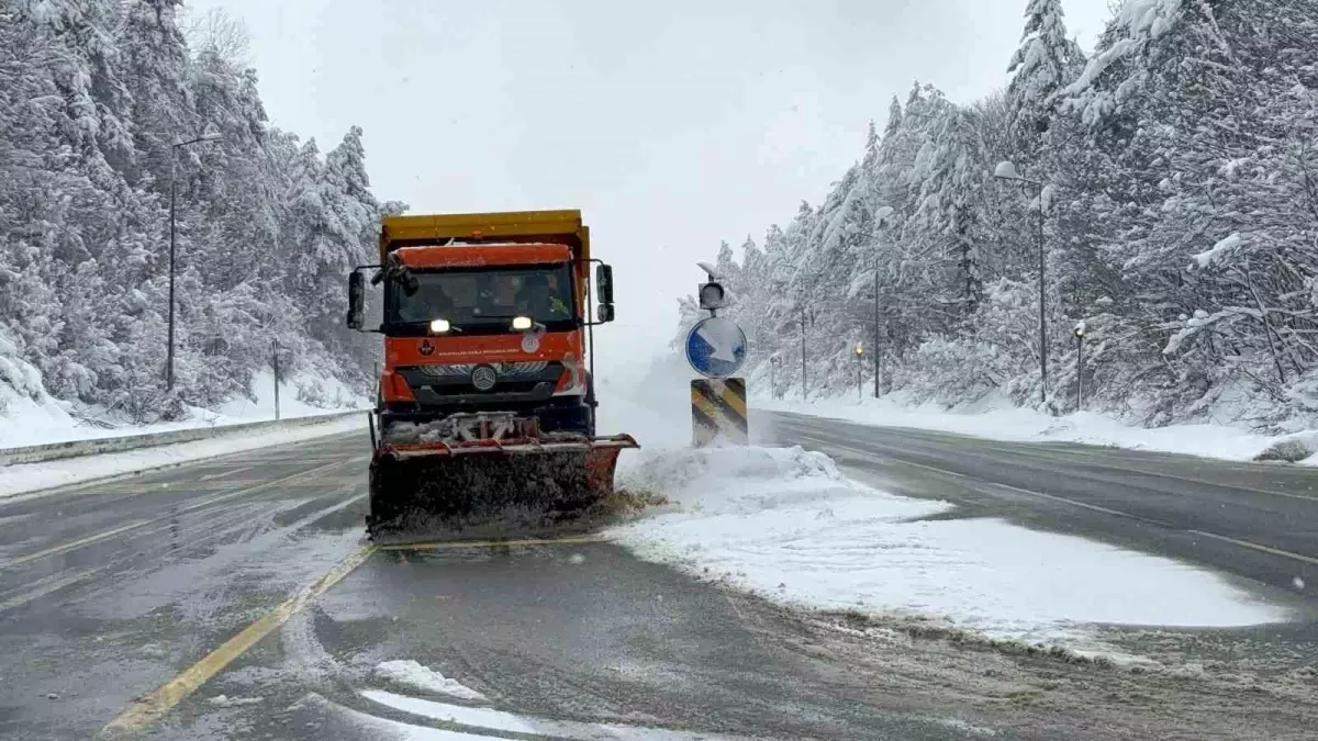 Bolu Dağı’nda Kar Yağışı ve Ulaşım