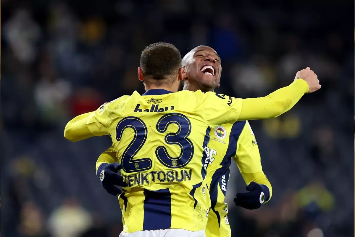 Fenerbahçe, Ziraat Türkiye Kupası’nda Erzurumspor 5-0 mağlup etti