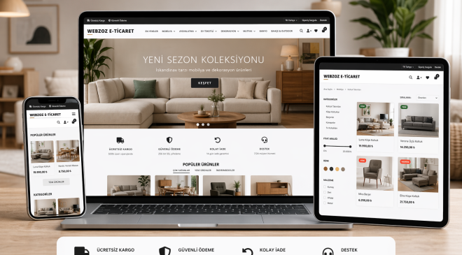 E-ticaret yazılımları